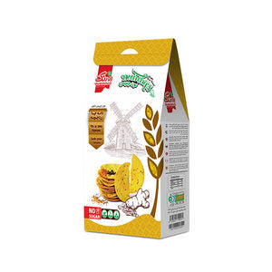 رقائق خبز القمح الكامل التقليدية مع الكركم وبذور الشيا 200 جرام رقائق خبز القمح الكامل التقليدية مع الكركم وبذور الشيا 200 جرام