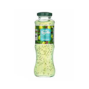 Non-carbonated Lemon and Mint Drink With Basil Seeds 280ml