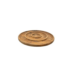 Walnut wood serving dish