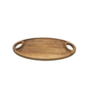 Walnut wood serving dish