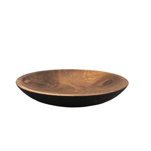 Large carved wooden bowl