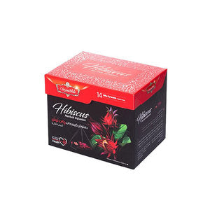 Hibiscus Herbal Infusion Tea 14 pyramid bags