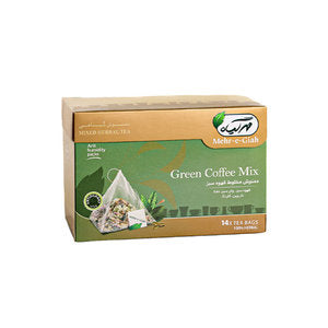 Green Coff_x001F_ee & Green Tea 14 Tea Bags