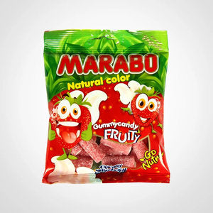 Strawberry Gummy Candy Strips 50g