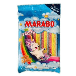 Rainbow Strips Gummy Candy
