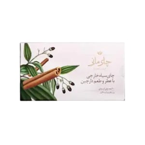 أكياس شاي سوداء بنكهة القرفة، 20 قطعة.