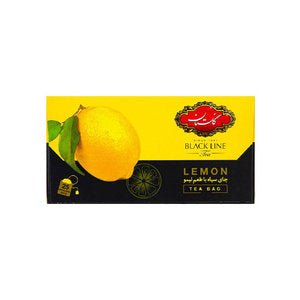 Lemon Flavored Foreign Black Tea 25 Tea Bags