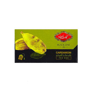 Cardamom Flavored Foreign Black Tea 25 Tea Bags