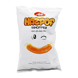 مُنتَجُ مازْفُوبْ (Snack Mazpof) ديني-هولا-هوب-رول-وُوبِر (Dinky-Hoolahoop-Roll-Whopper) 35 غرام