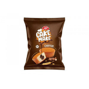 Light Cake with Chocolate Cream