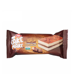 Layer Light Cake with Chocolate Cream