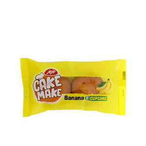 Banana Flavored Twin Cupcakes