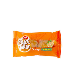 Orange Flavored Twin Cupcakes