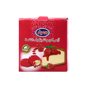 Cheese Cake - Cheese Cake Coated with Raspberry Chocolate