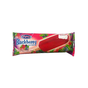 Sticky Ice Cream- Vanilla Coated with Blackberry Fruit