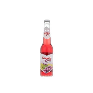 مشروب العنب الغازي، 25% عصير، زجاجة 330 مل