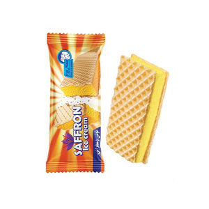 Saffron Sandwich Ice Cream