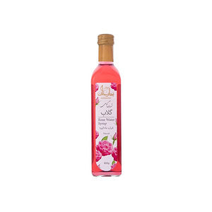 Premium Rose Water Syrup Glass 650g Pasteurized