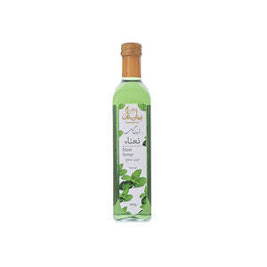 Premium Mint Syrup Glass 650g Pasteurized