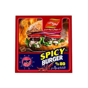 Hamburger 80% meat, Spicy burger 400g