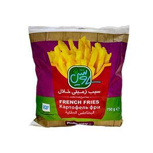 بطاطس مجمدة 10x10 750 غرام