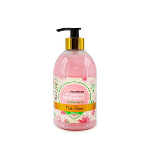 Pink Flower Milk Protein Moisturizing Hand Wash Antibacterial 500ml