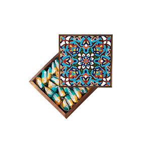Gaz Painted Wood Box, Bidmeshka Bite 40% 400g