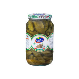 Premium Pickled Cucumber 1000g Pure Glass 1500