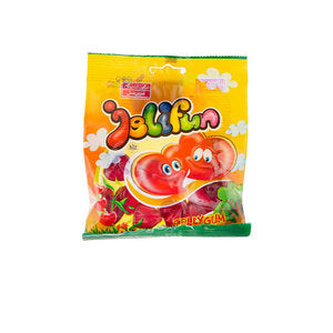 Jeli Gum (Pastil ) Fruit Heart  40g