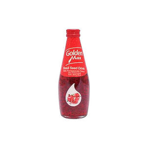 Basil Seed Drink Pomegranate Flavored (Non-Carbonated) 290ml