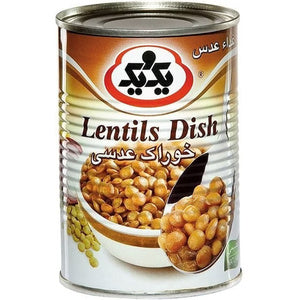 طبق العدس المعلب 430 غرام