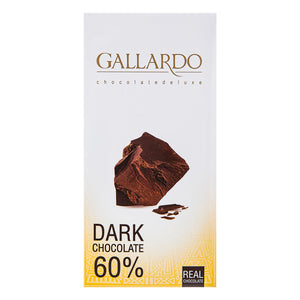 Gallardo Tablet Dark Chocolate 60% 80g