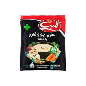 شوربة الشعير والفطر مع الكريمة 80 غرام