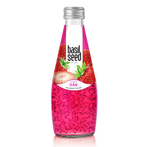 Basil Seed Drink with Rosewater and Bidmeshk 500 CC