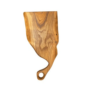 Small handcrafted serving board