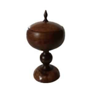 Medium pedestal chocolate bowl