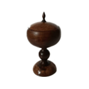 Small pedestal chocolate bowl