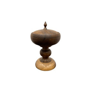 Small pedestal chocolate bowl
