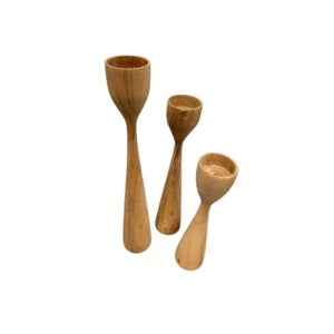 Three-size candle holder set