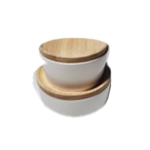 Large dish with plate