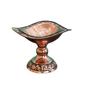 Full Carving Rectangular Compote ACH214