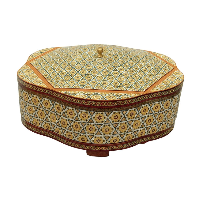 Chocolate Keeper Waved 6 Sided Dalber Medium Size 20 ACH293
