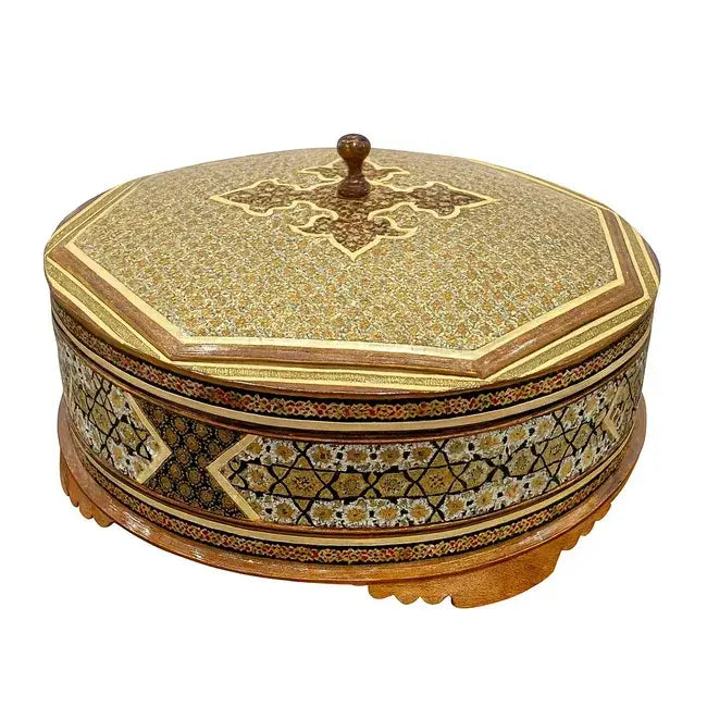 Khatam Wooden Chocolate Pot Small Size 24 ACH295