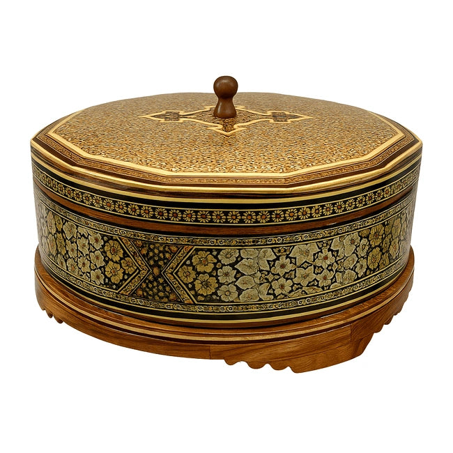 Khatam Wooden Chocolate Pot Small Size 24 ACH295